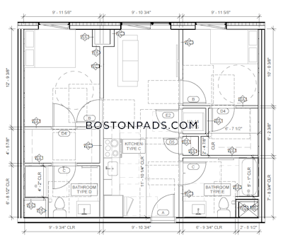Allston Apartment for rent 2 Bedrooms 1 Bath Boston - $4,671 No Fee